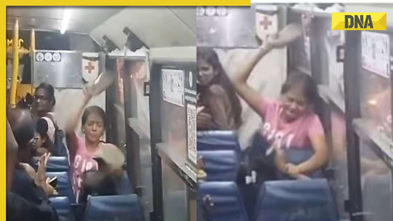 Viral video: Women exchange blows with shoes on Bengaluru bus, internet reacts