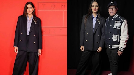 Sonam Kapoor with Tommy Hilfiger