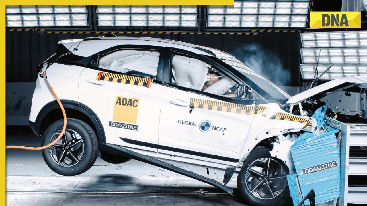 Tata Nexon scores 5-stars in GNCAP rating, watch crash test video here
