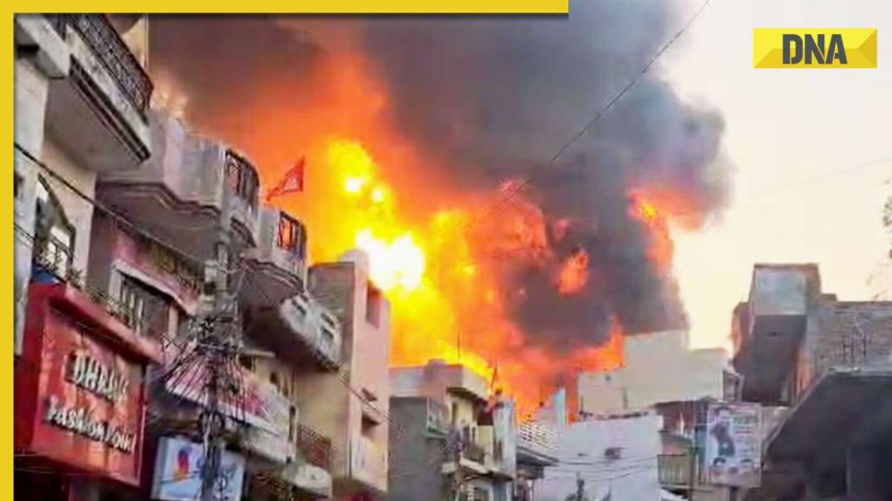Delhi: Massive fire breaks out at paint factory in Alipur, seven dead