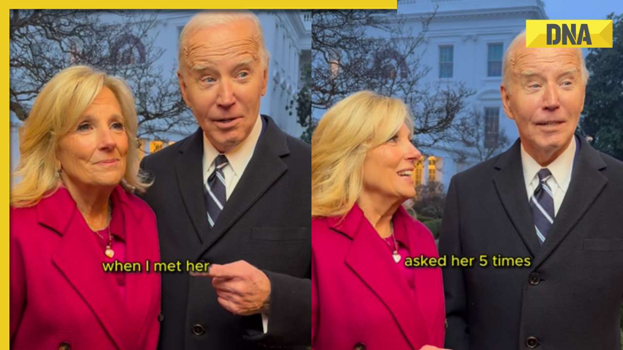 'I asked her 5 times' : Joe Biden reveals how he married Jill, video goes viral