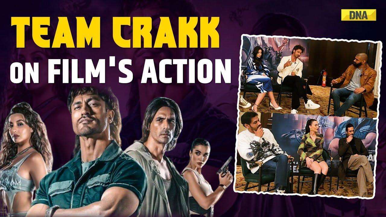 Team Crakk interview | Vidyut, Arjun, Nora, Amy, Aditya On Action, Injuries