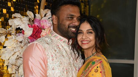 Divya and Apurva's simple wedding at her home