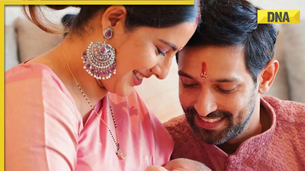 Vikrant Massey, Sheetal Thakur name their boy Vardaan, parents share first pic of newborn: 'Nothing short of blessing'