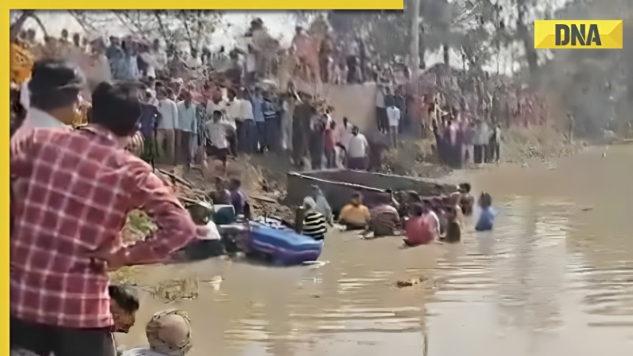 Uttar Pradesh: At least 22 killed, several injured as tractor falls in pond in Kasganj