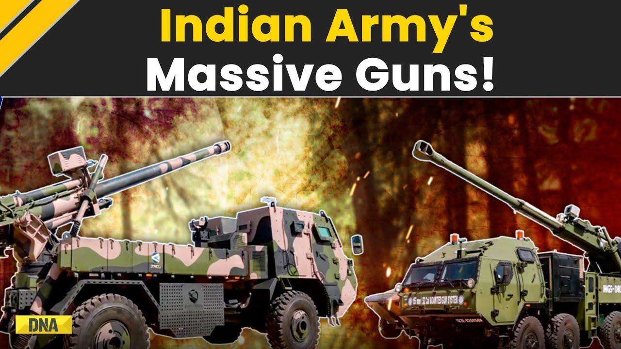 India's New Defence Booster In Deserts And Mountains, DRDO Reveals Big Mounted Guns | Indian Army
