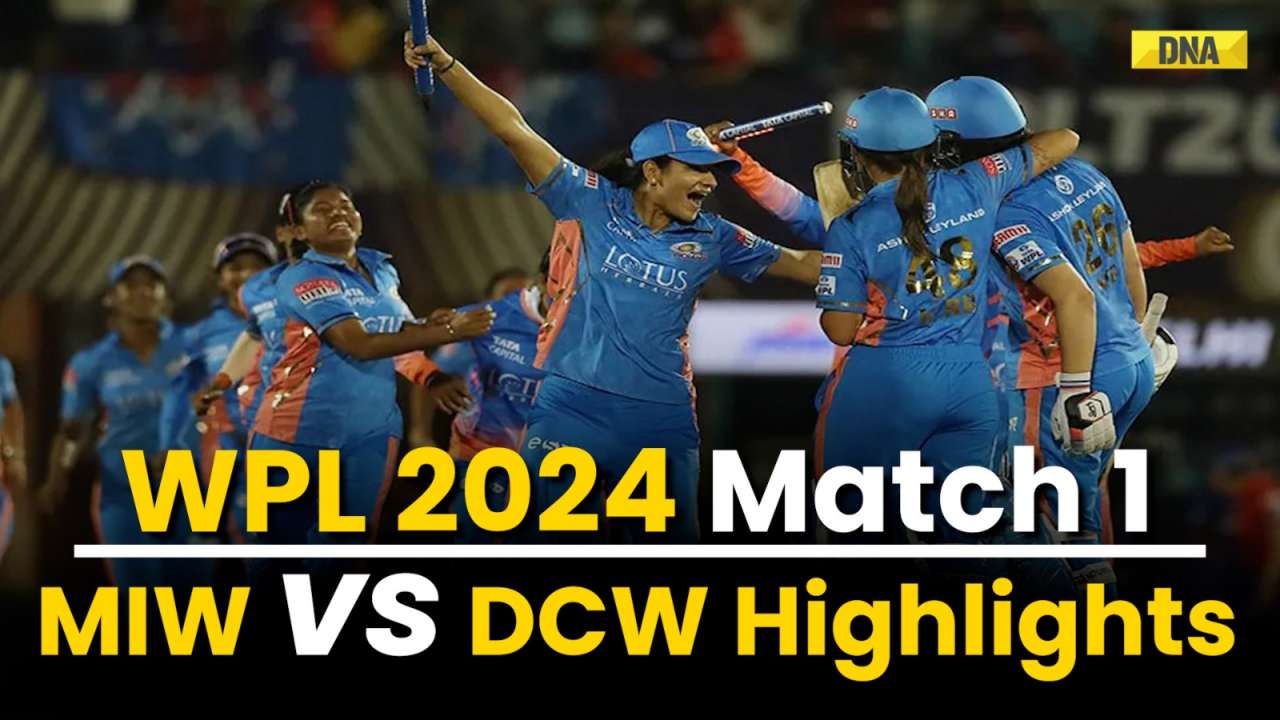 MIW vs DCW Highlights: Mumbai Indians Beat Delhi Capitals By 4 Wickets | WPL 2024 Match Number 1