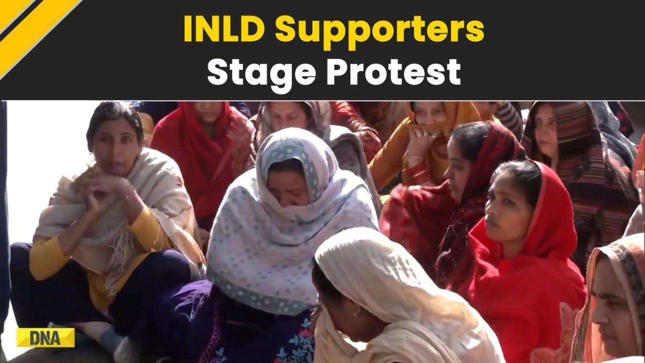 Nafe Singh Rathee Shot Dead: Supporters Stage Protest, Block Road In Jhajjar Over Murder