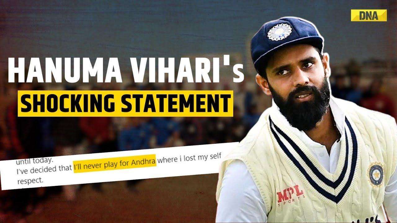 Massive Ranji Controversy: Hanuma Vihari's Shocking Statement, Said He Will Never Play For Andhra