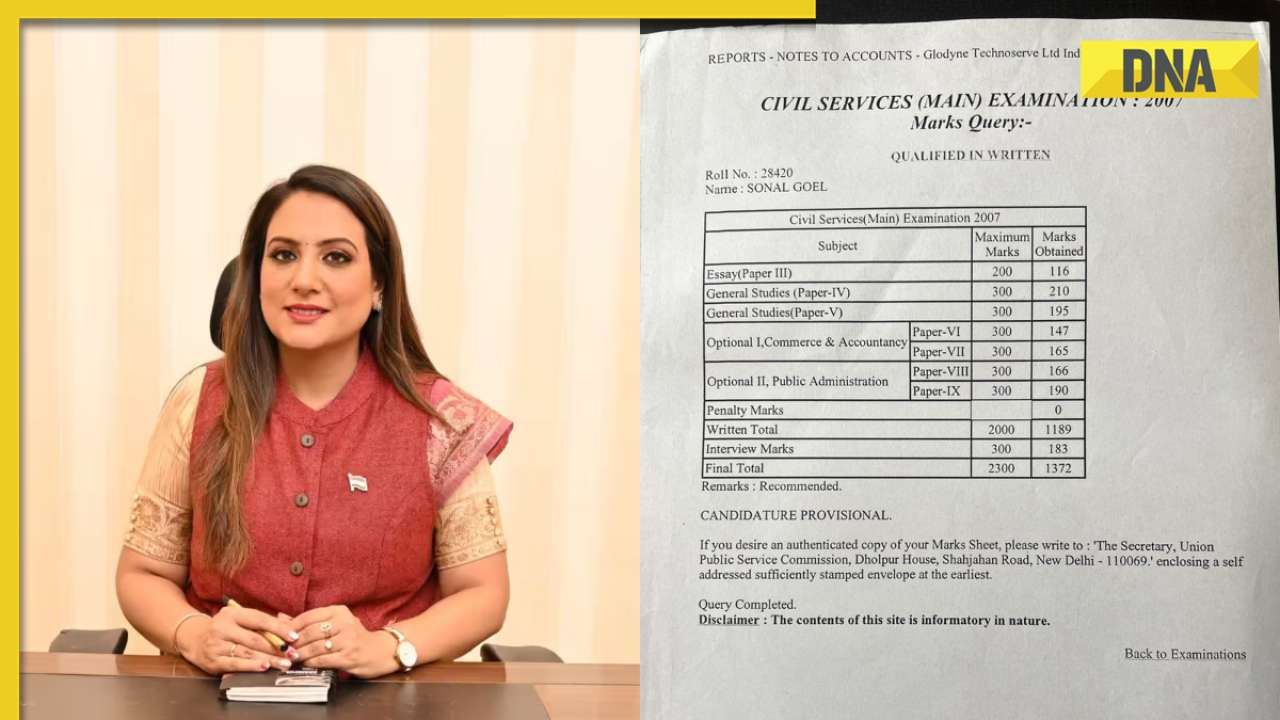IAS officer shares pic of her UPSC Mains marksheet, internet is inspired
