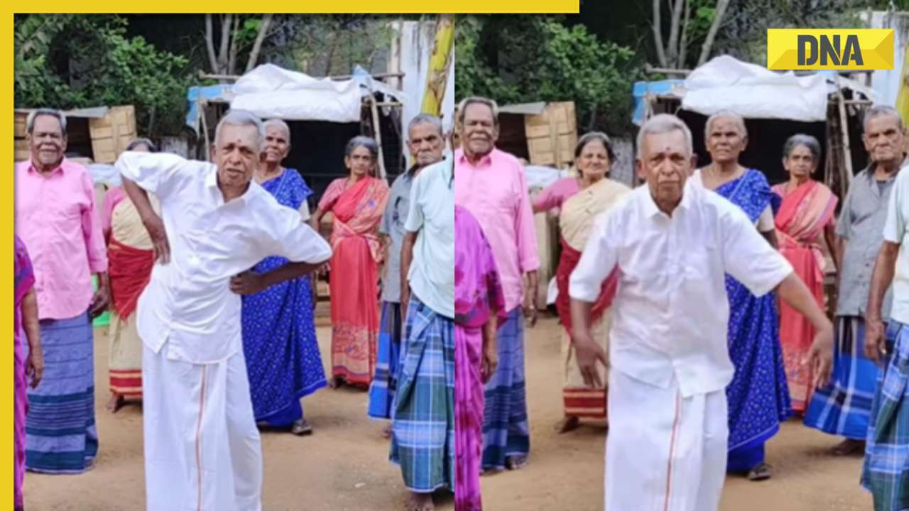 Watch: Elders steal hearts with viral 'butterfly song' dance at old age home