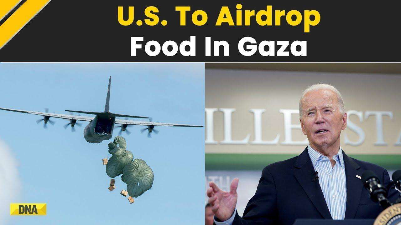 Israel-Hamas War: Joe Biden Says US Military To Airdrop Food And Supplies Into Gaza