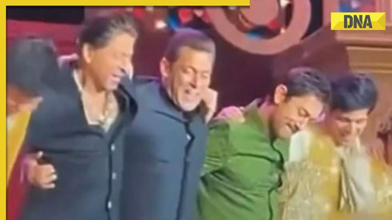 Watch: Salman, Shah Rukh Khan, Aamir groove to Naatu Naatu at Ambani pre-wedding bash, fans call it ‘historic'