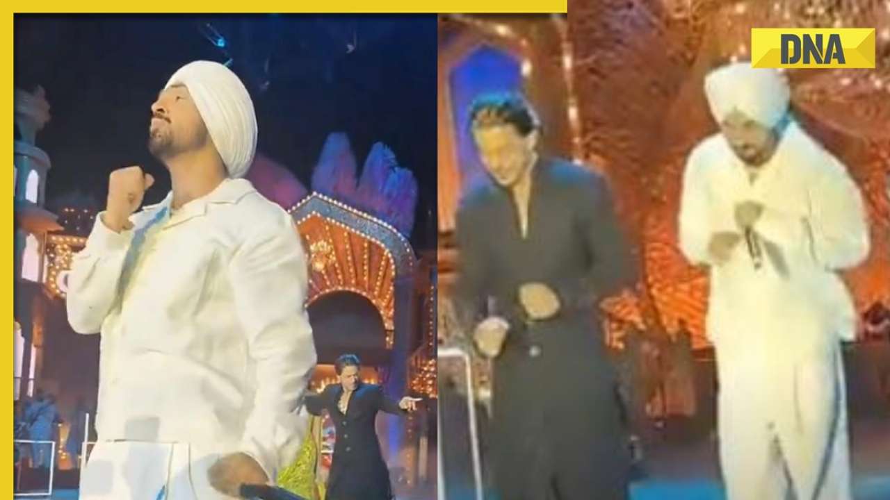 Watch: Diljit Dosanjh makes Shah Rukh Khan, Suhana, Ananya Panday groove to his songs at Anant Ambani's pre-wedding bash
