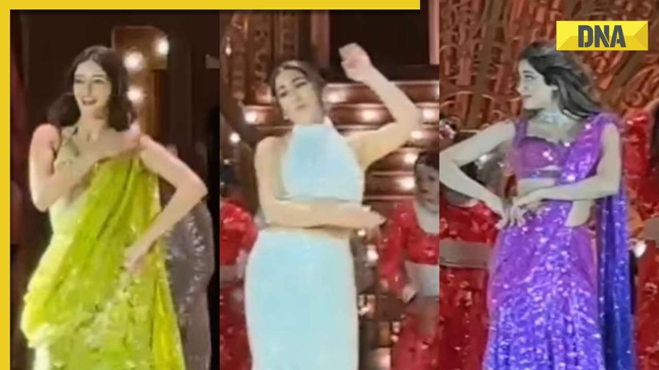 Watch: Ananya Panday, Sara Ali Khan, Khushi Kapoor, Janhvi Kapoor groove to ‘Bole Chudiyan’ at Ambani pre-wedding bash