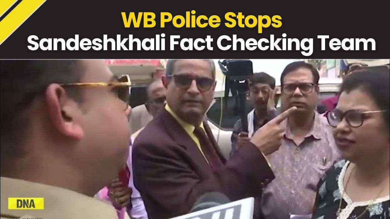 Sandeshkhali Row: West Bengal Police Halt Fact-Finding Team At Dhamakhali, Allow 6-Member To Proceed