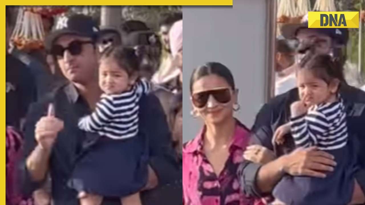'Cutie pie': Alia Bhatt, Ranbir Kapoor's daughter Raha gets mesmerised after seeing paps in viral video, netizens react
