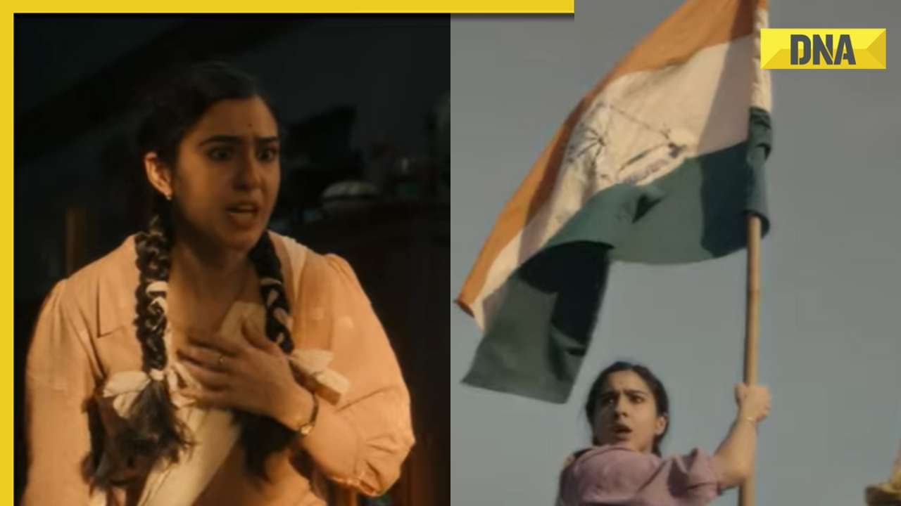 Ae Watan Mere Watan trailer: Sara Ali Khan turns freedom fighter Usha Mehta, uses radio as weapon against British Raj