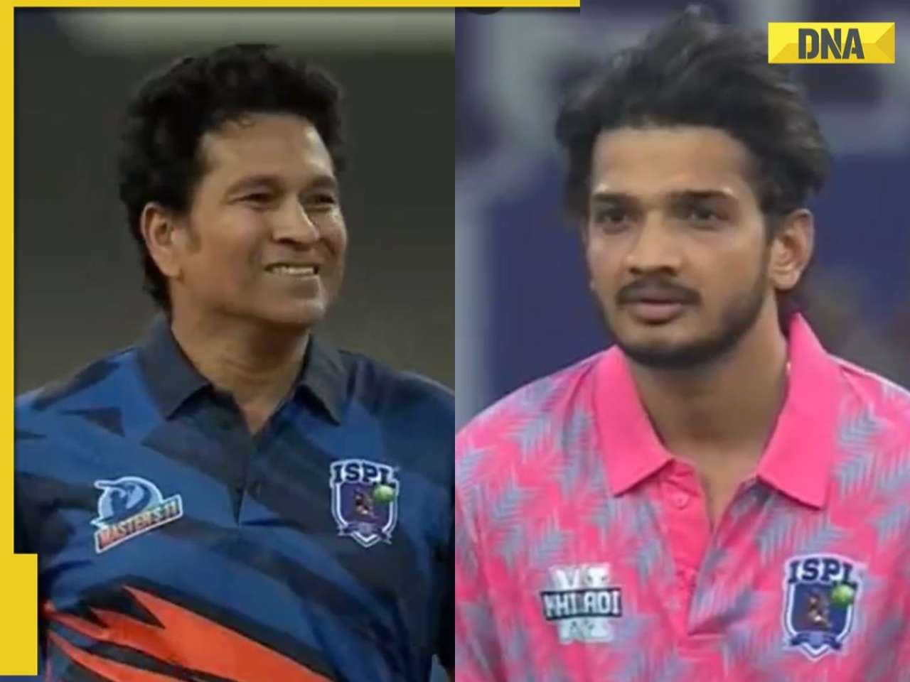 Watch: Munawar Faruqui dismisses Sachin Tendulkar in ISPL match