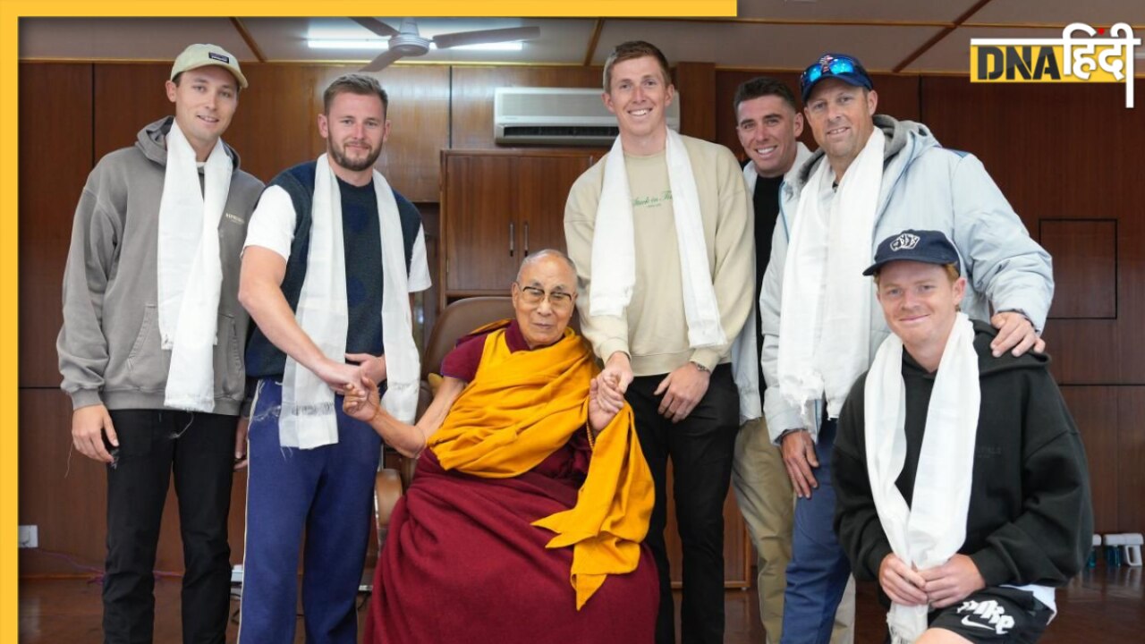 IND vs ENG: Dalai Lama से मिले इंग्लैंड के खिलाड़ी, धर्मशाला टेस्ट से पहले लिया आशीर्वाद