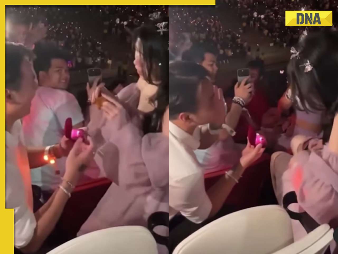 Man proposes to girlfriend at Taylor Swift's concert, viral video shows what happens next