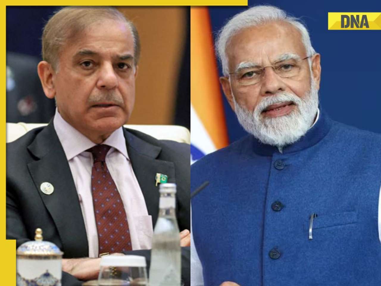 Newly-elected Pakistan Prime Minister Shehbaz Sharif thanks PM Narendra Modi for felicitating him on his re-election