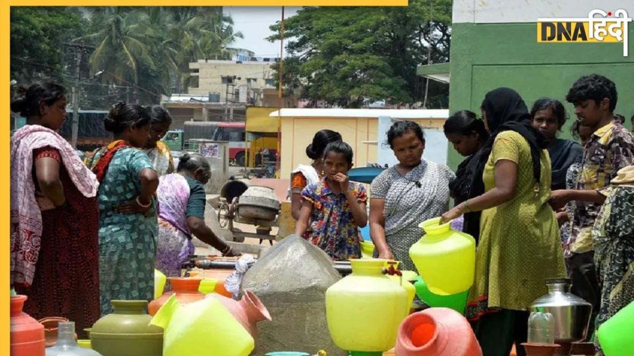 बूंद-बूंद पानी के लिए तरसा बेंगलुरु, स्कूल-कोचिंग सेंटर बंद, 2000 रुपये में मिल रहा टैंकर