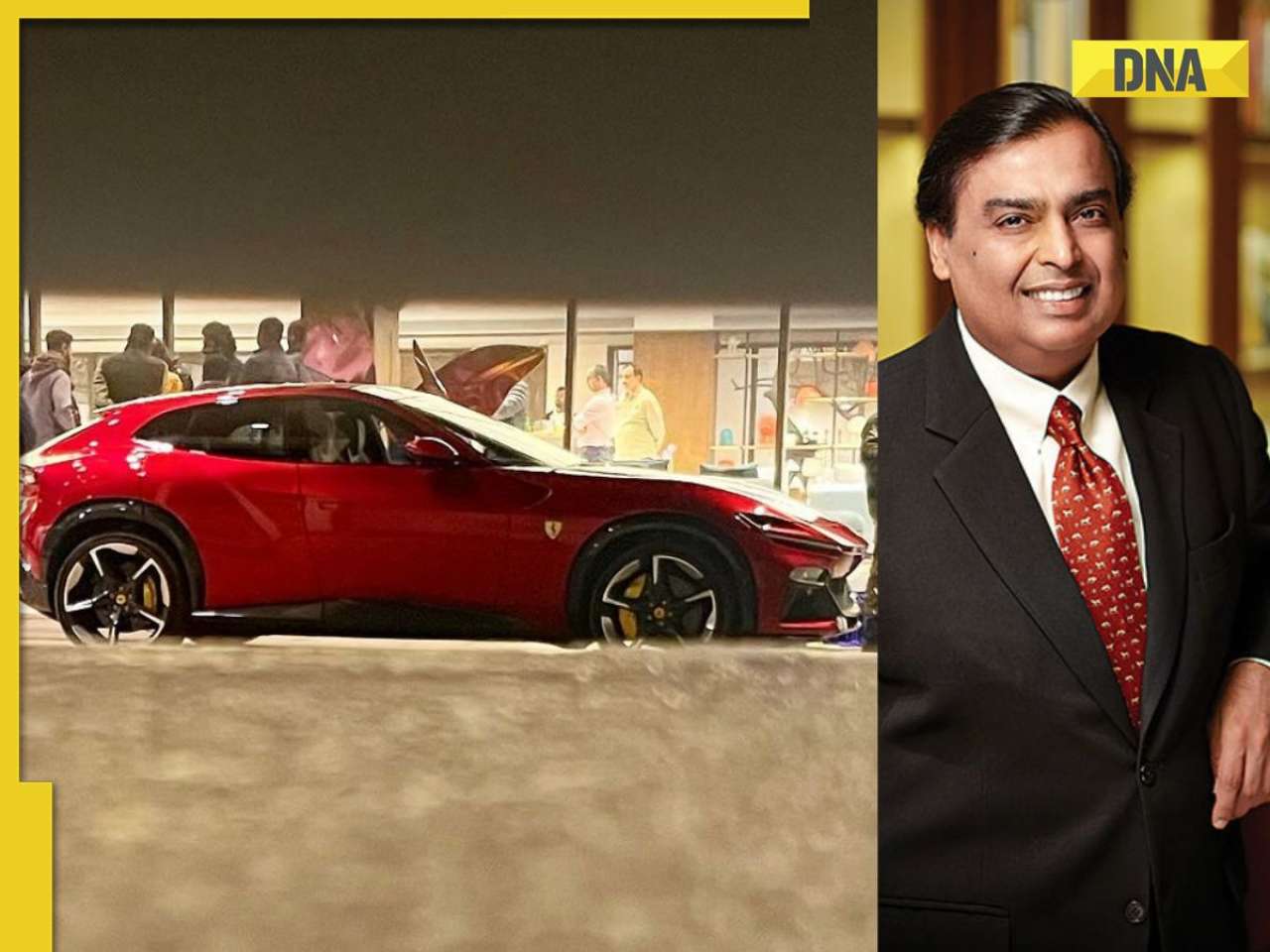 Mukesh Ambani gets Rs 10.5 crore Ferrari SUV in Jamnagar, uses it as a shuttle for Shah Rukh Khan