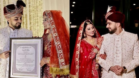 Adil Durrani Khan and Somi Khan wedding