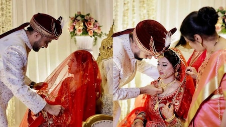 Adil Khan Durrani-Somi Khan wedding outfits