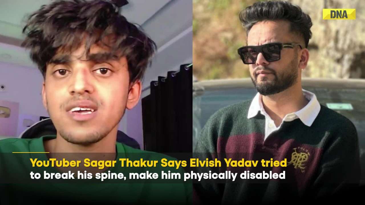 YouTuber Sagar Thakur Claims Elvish Yadav Tried To Break His Spine And Make Him Physically Disabled
