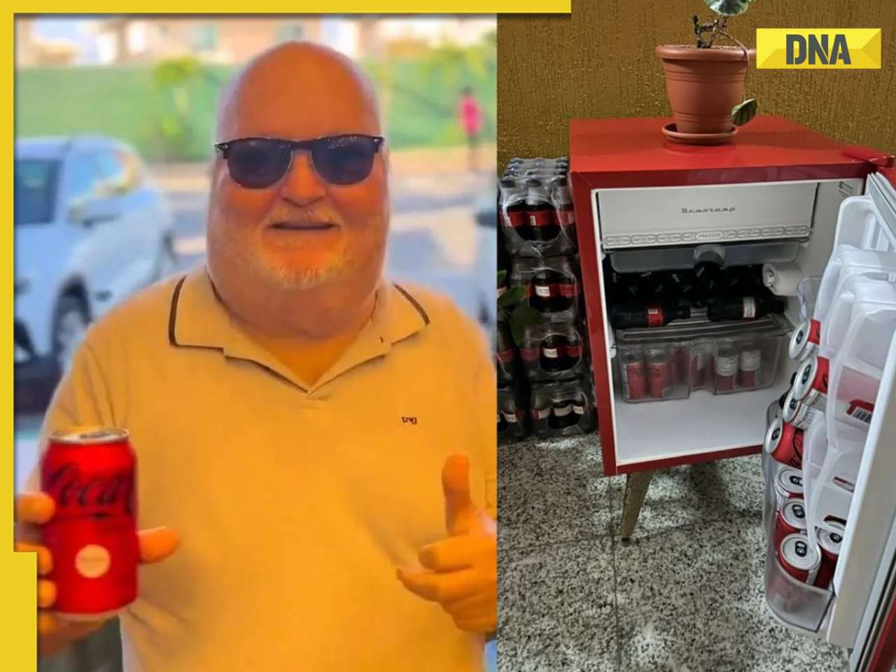 Meet man who only drinks Coca-Cola, hasn't drunk water for last 50 years, he is now…