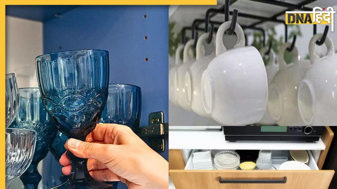 Kitchen Hacks: सालों साल चलेंगे कांच के बर्तन, ऐसे संभालकर रखें कांच के गिलास, कप और बाउल