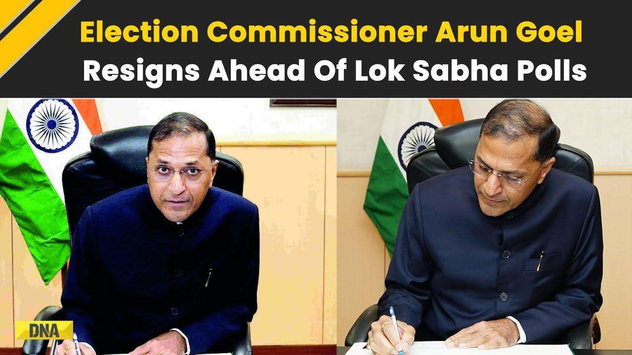 Breaking News: Election Commissioner Arun Goel Resigns From His Post | Lok Sabha Elections 2024