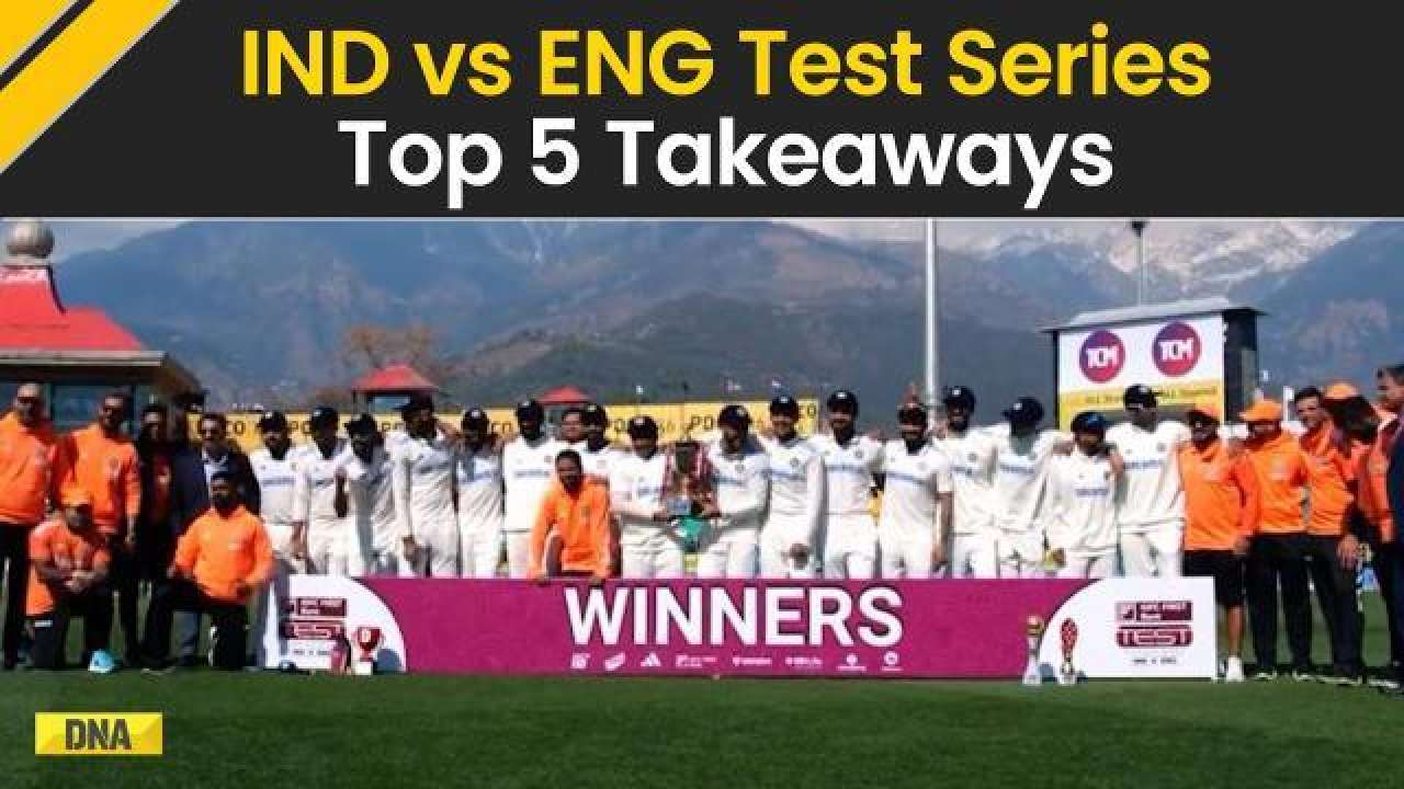 India vs England Test Match Highlights: Here Are The Top 5 Takeaways From The Test Match Series 2024