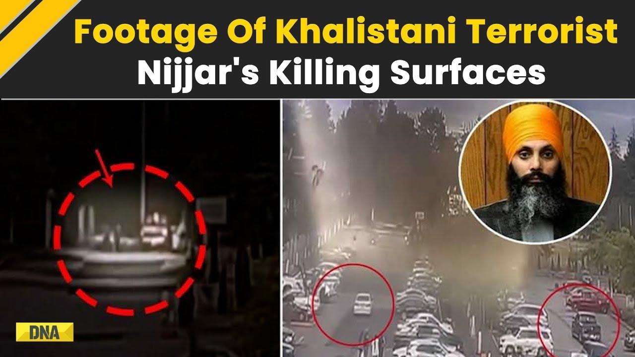 Watch! Visuals Of Khalistani Terrorist Hardeep Singh Nijjar's Killing In Canada Surfaces