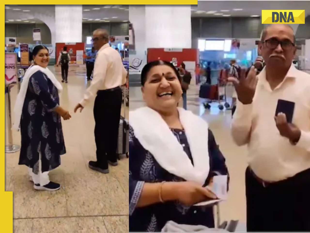 Son surprises parents with 1st international trip, their priceless reaction is now a viral video, watch