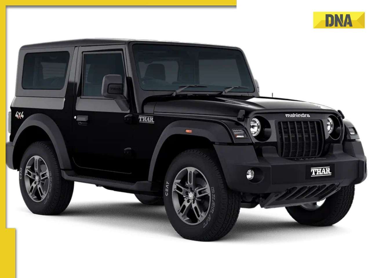 Mahindra Thar’s popular Napoli Black colour option discontinued, to offer SUV in a new dark colour called…