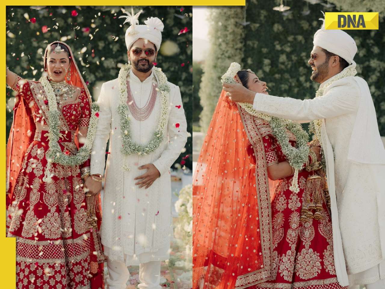 Meera Chopra ties the knot with Rakshit Kejriwal in Jaipur, shares dreamy wedding photos: 'Har janam tere sath'