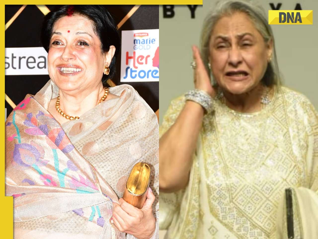 Moushumi Chatterjee says she is 'much better person' than Jaya Bachchan to paps, netizens say 'but does she have...'