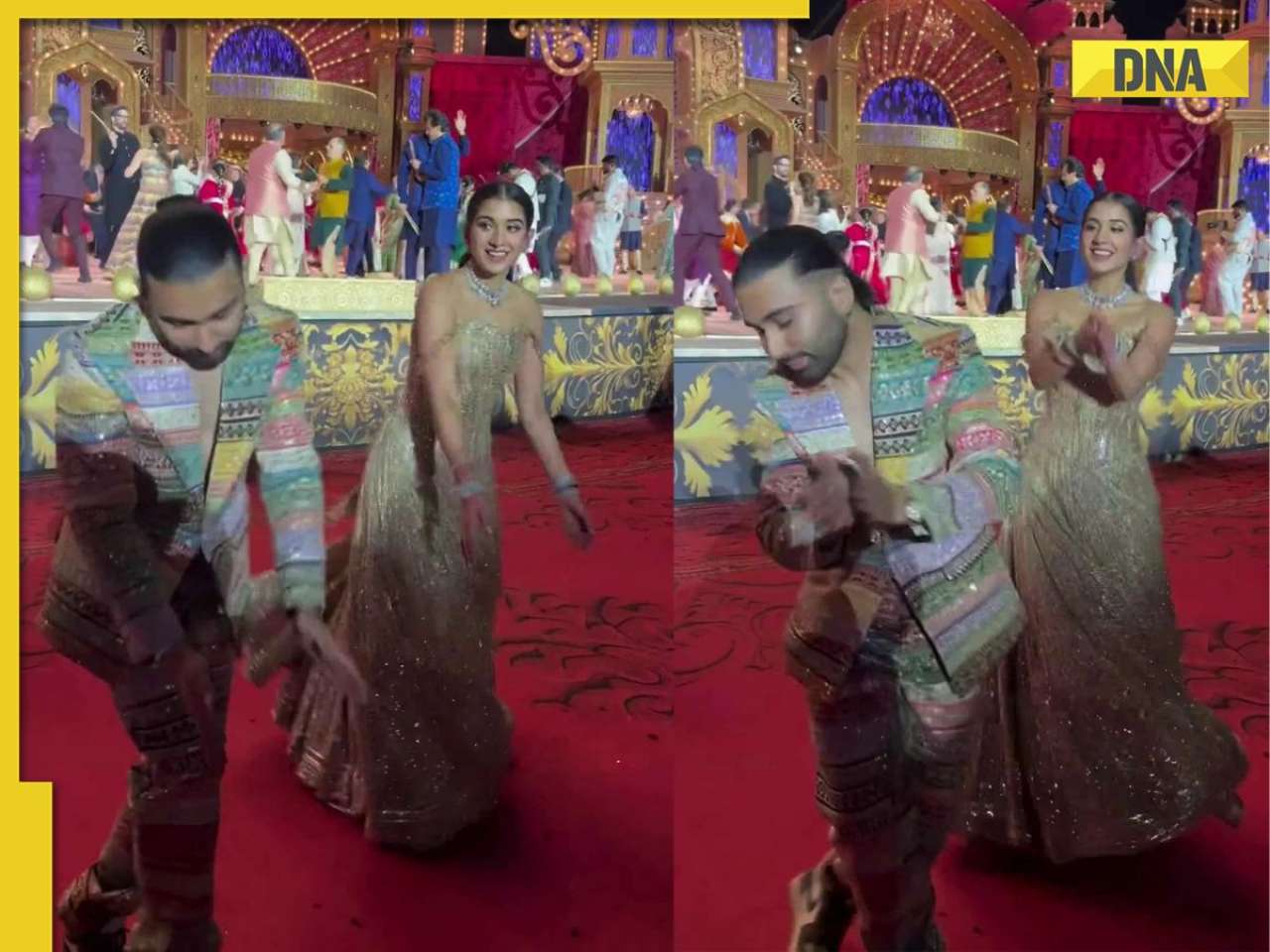 Viral video: Radhika Merchant performs garba with Orry in this latest clip from Jamnagar, watch