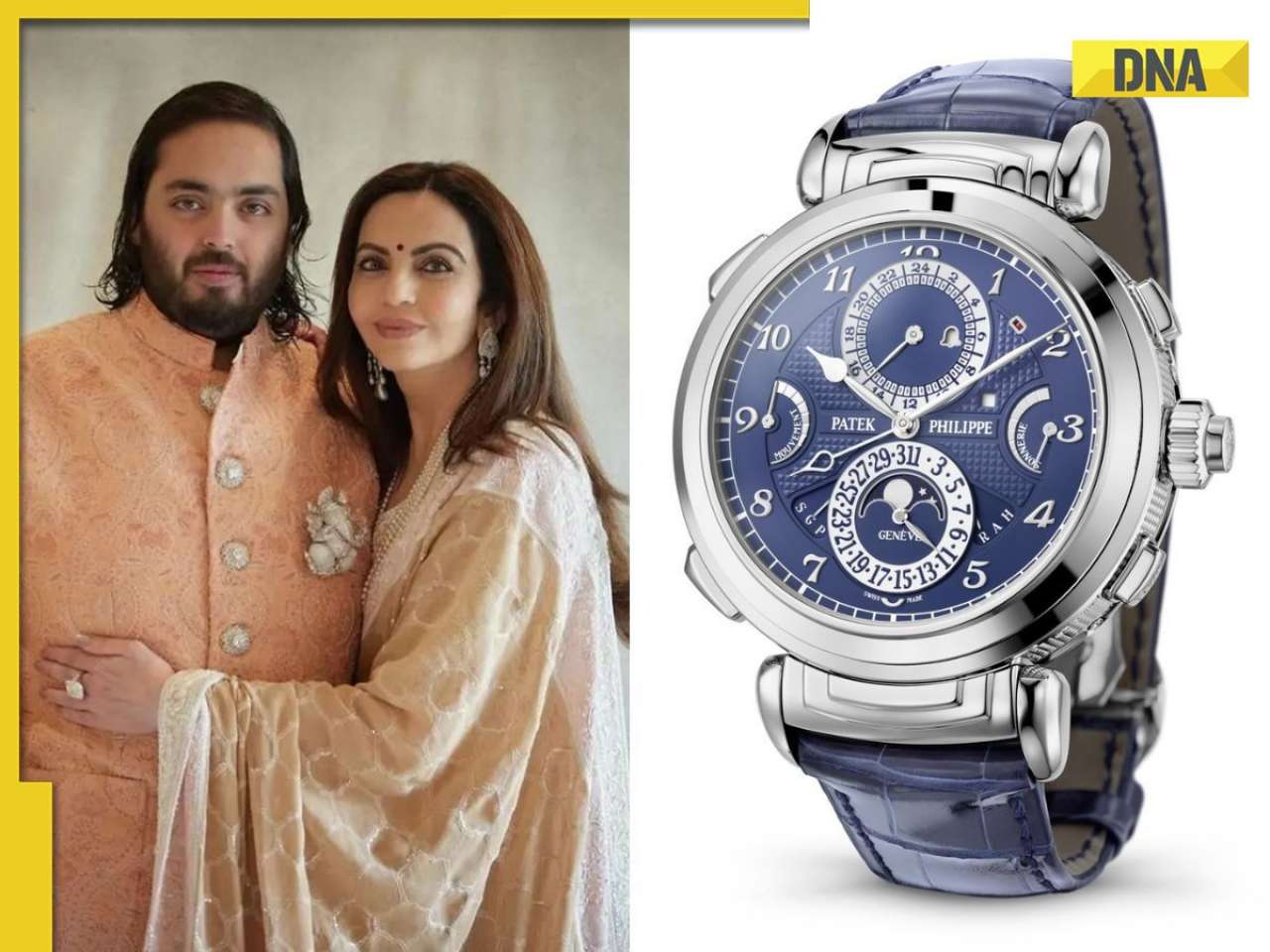 Rs 200 crore watch collection of Mukesh Ambani and Nita Ambani's son Anant Ambani