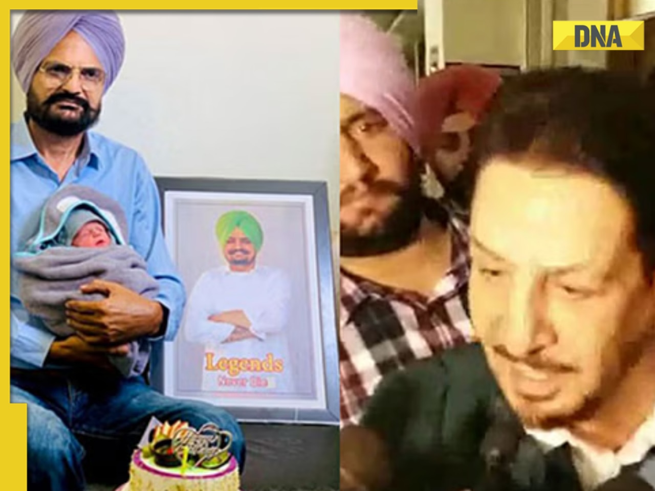 Gurdas Maan visits Sidhu Moose Wala's parents after family welcomes a baby boy, calls it 'significant day'