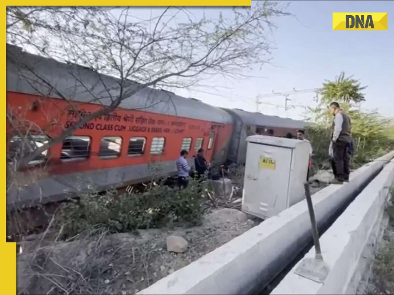 Rajasthan: Four coaches of Sabarmati-Agra superfast train derail in Ajmer