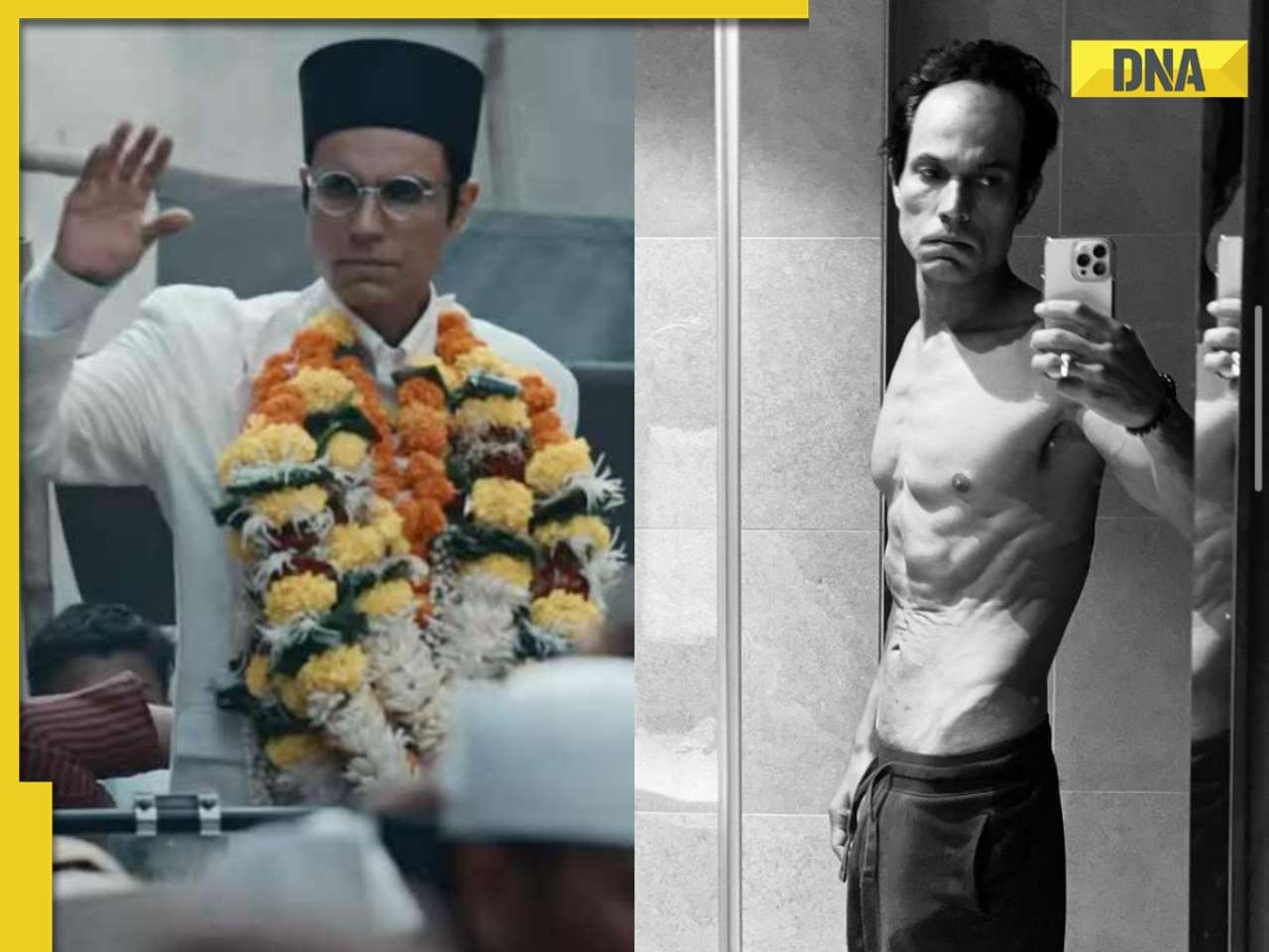Randeep Hooda's extreme weight loss for Swatantrya Veer Savarkar has fans calling him ‘Bollywood's Christian Bale'