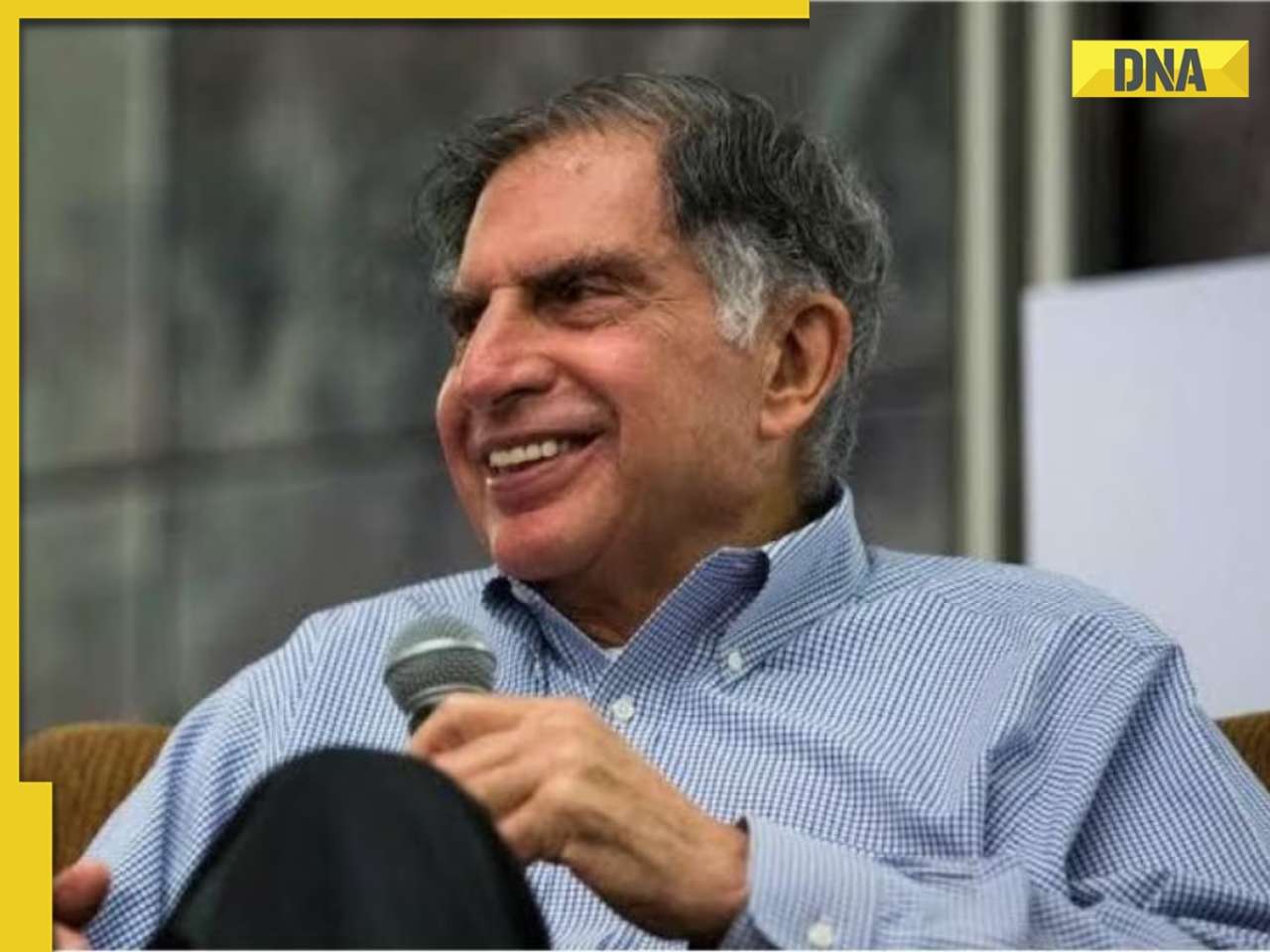Ratan Tata honoured with prestigious award for his work in...