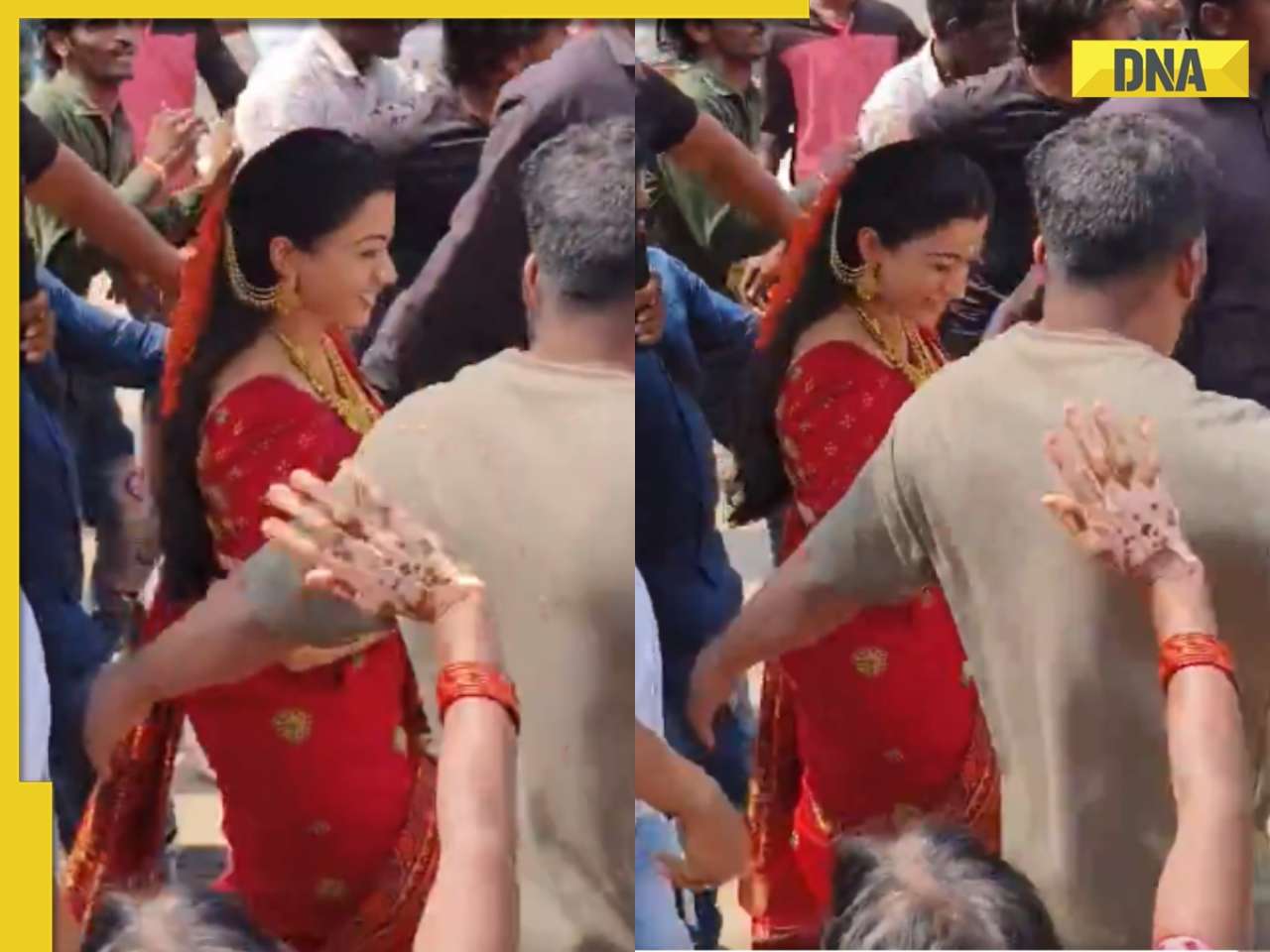 Watch: Rashmika Mandanna’s first look as Srivalli from Pushpa 2 leaked, video goes viral