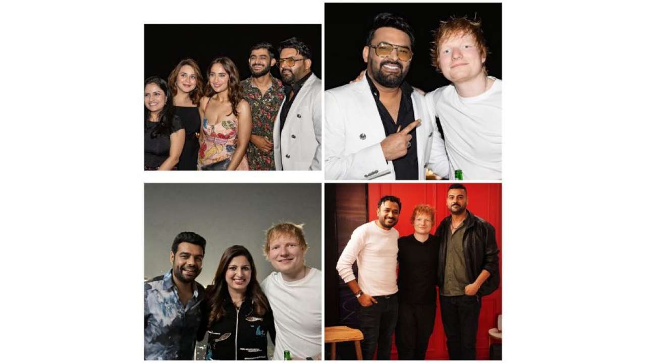 Kapil Sharma Hosts Spectacular Party For Ed Sheeran At AER, Four Seasons Hotel Mumbai