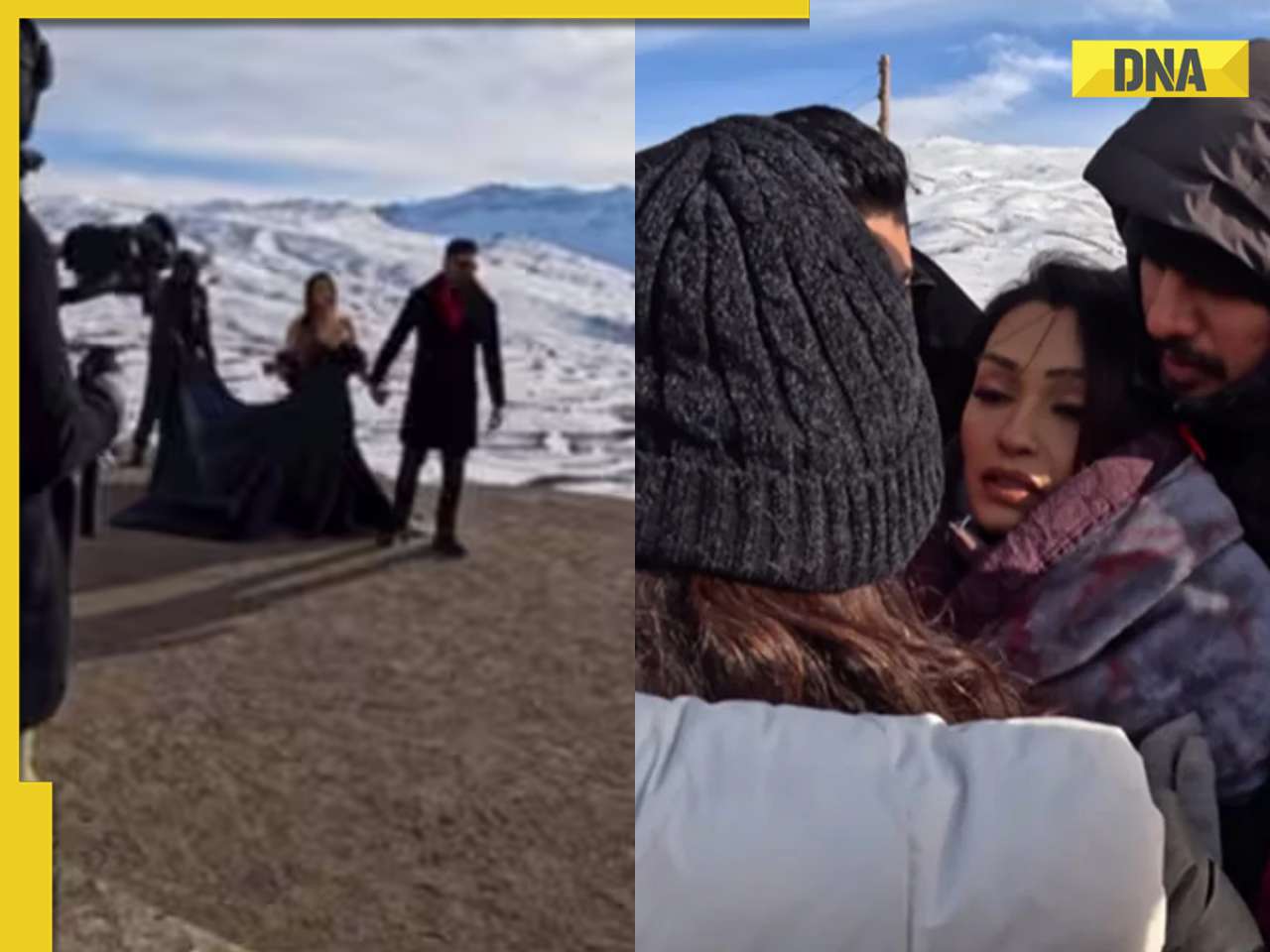 Viral video: Influencer gets hypothermia during pre-wedding shoot in Spiti Valley, internet reacts