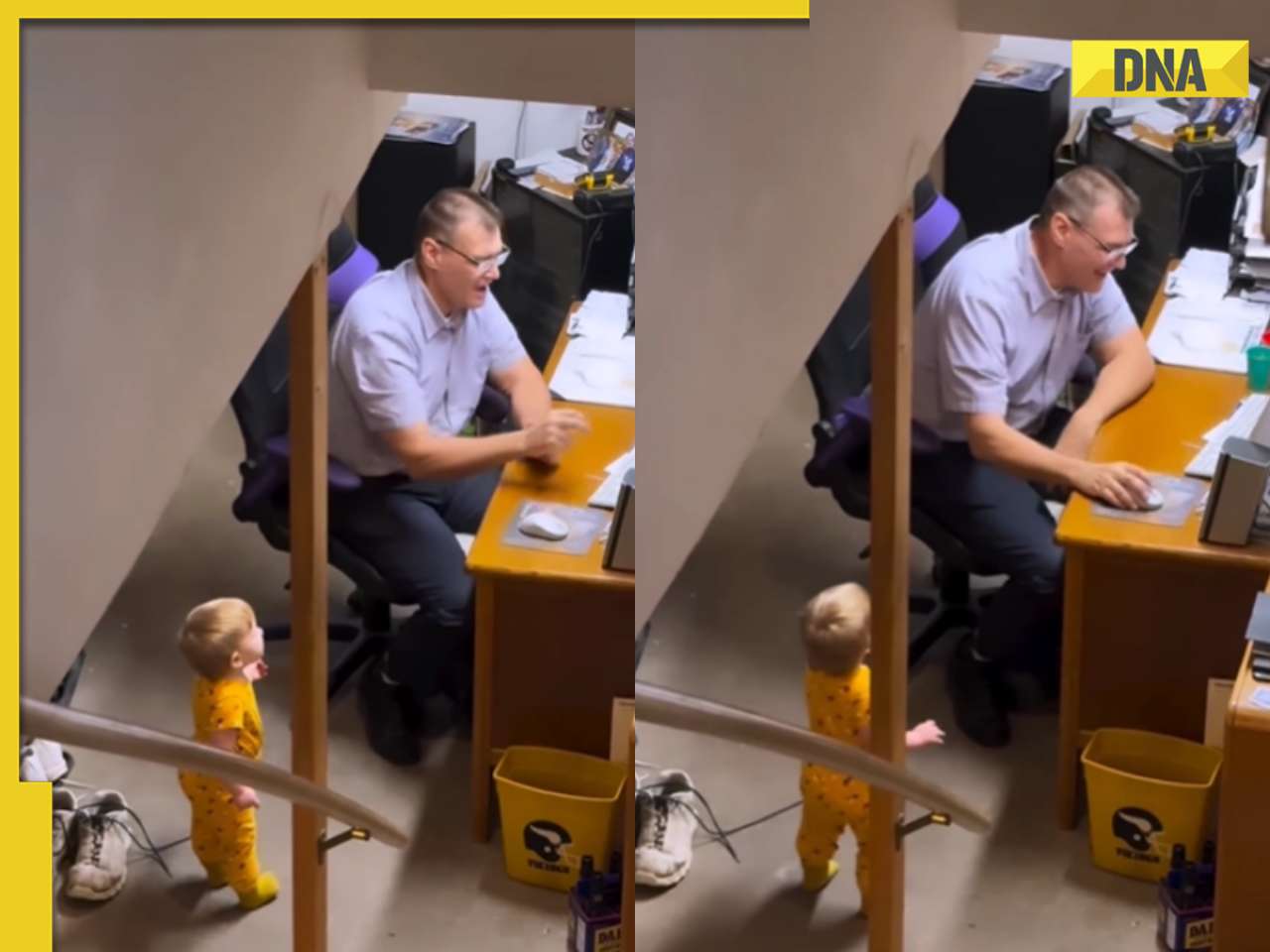 Viral video: Toddler and his grandpa's adorable dance to Justin Timberlake song melts internet